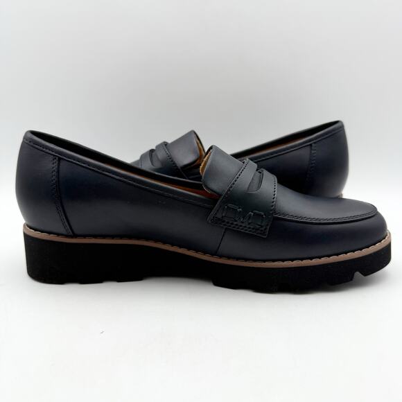 Vionic Womens Cheryl ll Loafers US 6.5 M EU 36.5 Black Leather NWOB - Picture 4 of 12